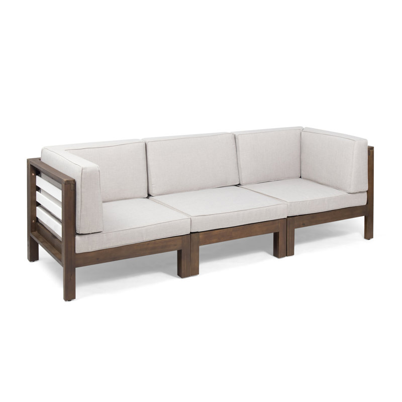 Parnell Outdoor Modular Patio Sofa with Cushions AllModern